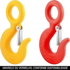 Gancho Olhal Fixo 3/4" 5,0T Sem Trava Uso Leve - Vonder