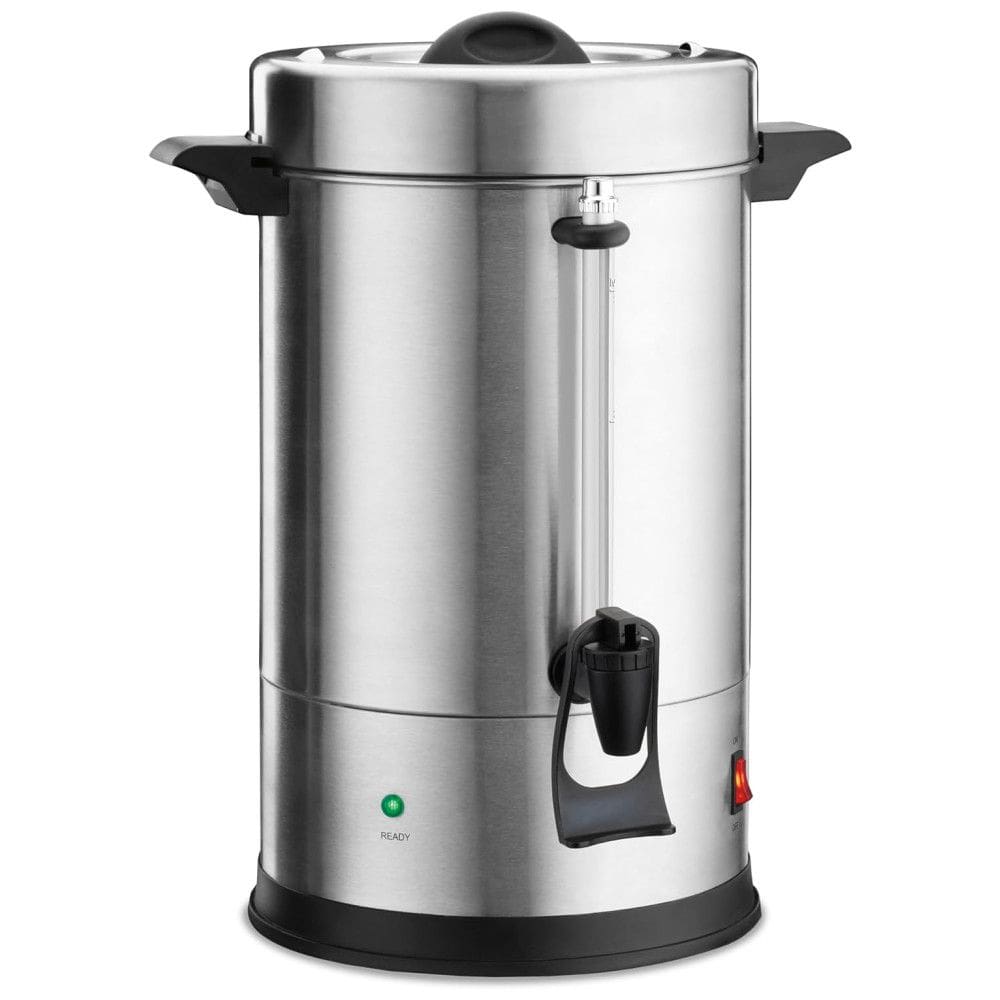 Urna de Café Comercial em Aço Inoxidável 4,4L com Medidor de Quantidade, Luz Indicadora e Plugue de 5 a 15 fases, 110V 1440W, Waring WCU30,