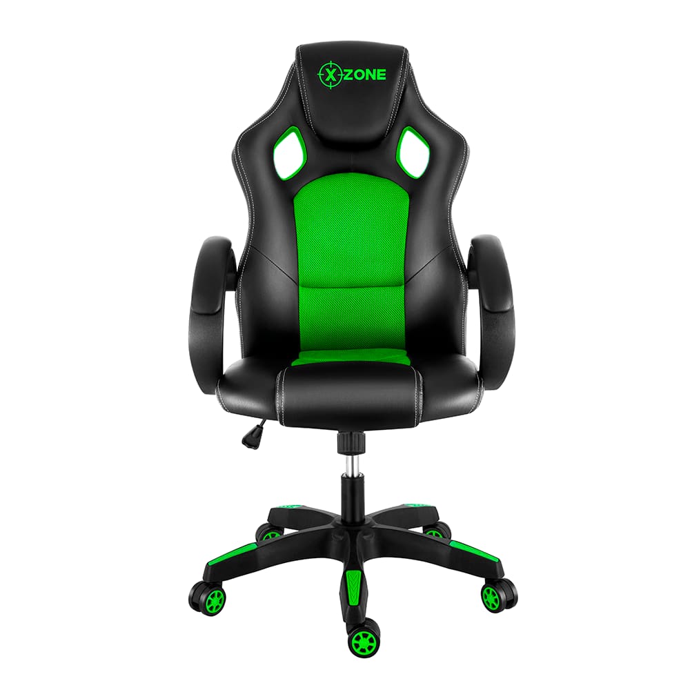 Cadeira Gamer X-ZONE CGR-02 - 90033-02 PRETO/VERDE