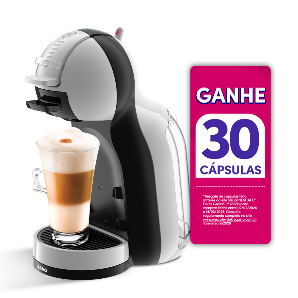 Cafeteira Expresso Arno Mini Me Cinza/preto 220v