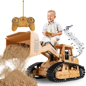 Bulldozer de controle remoto BAZAHEI recarregável para crianças