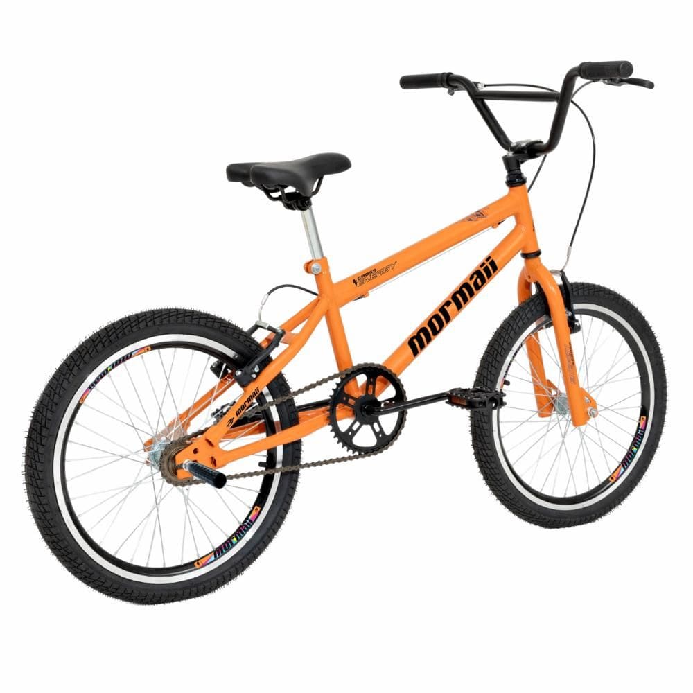 Bicicleta Mormaii Aro 20 Cross Masculina 1V Energy V-Brake Laranja