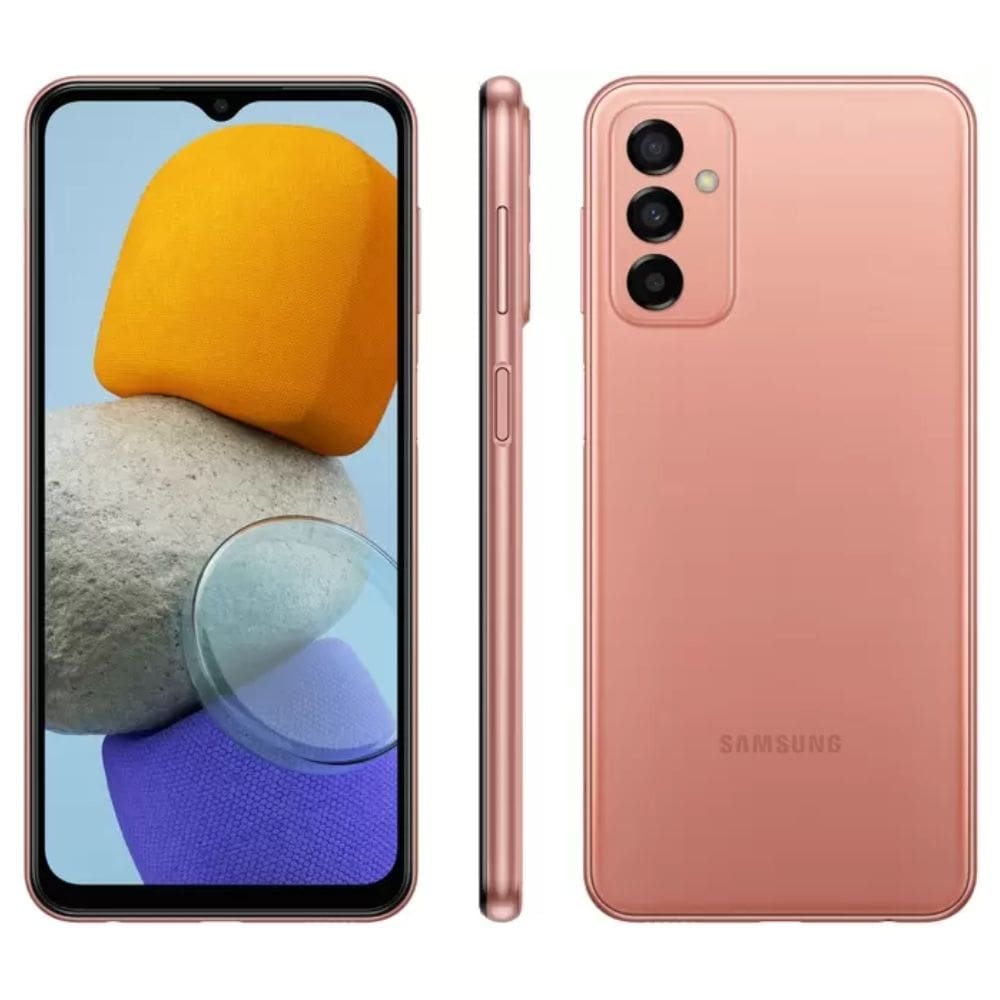 Usado: Samsung M23 128 GB Bronze - Muito Bom