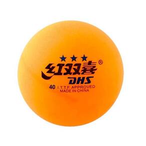 Bola Tênis De Mesa Dhs 1 Star T.T. Ball 10 Unidades