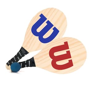 Kit Frescobol Wilson com 2 Raquetes e 1 Bola