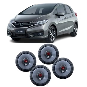 Kit Alto Falante Bomber Honda Fit Porta Dianteira Traseira