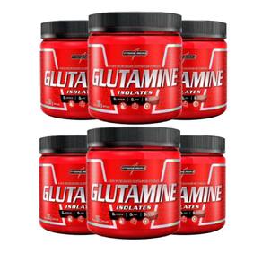 Kit Glutamina Isolada (300g) Integralmedica - 6 Unidades