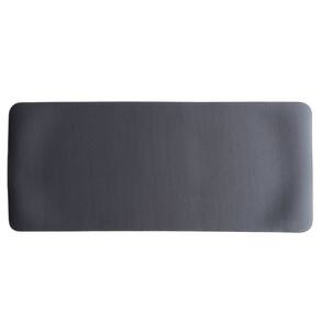 Mousepad Grande Cinza 70x30 Deskpad Antiderrapante Mesa Computador Notebook