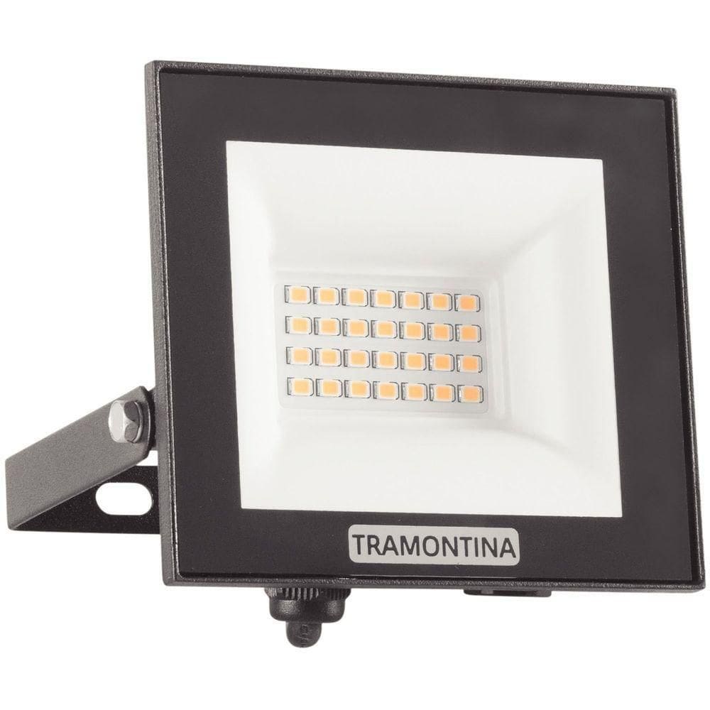 Refletor Led Tramontina 2000 Lm 30 W 3000 K Luz Amarela Tramontina