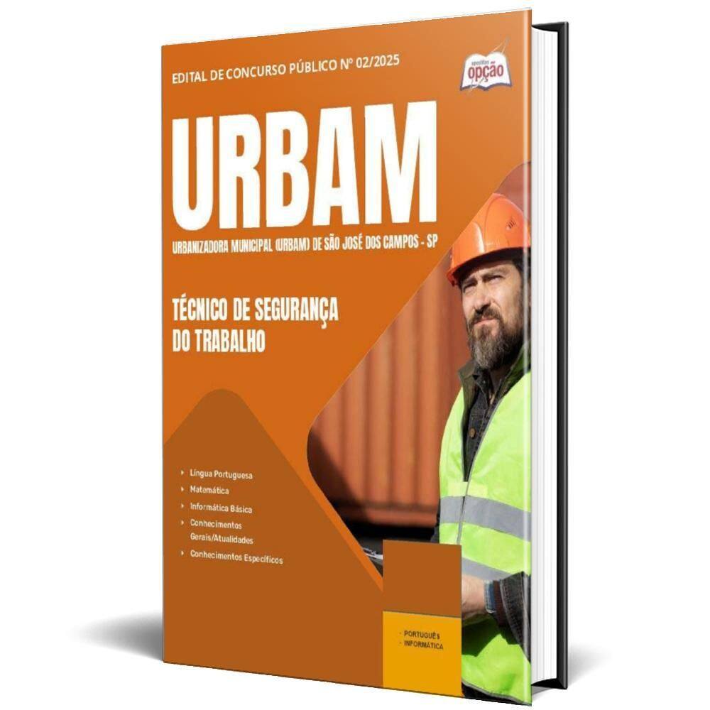 Apostila Urbam 2025 - Técnico De Segurança Do Trabalho