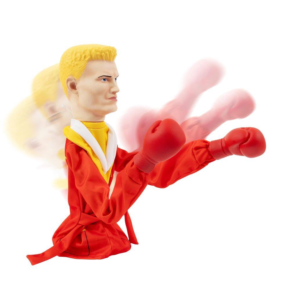 Filme retrô dos anos 80 com bonecos de boxe Rocky Reachers Ivan Drago 33 cm