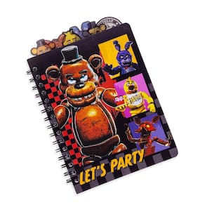 Caderno espiral Silver Buffalo Five Nights at Freddy`s