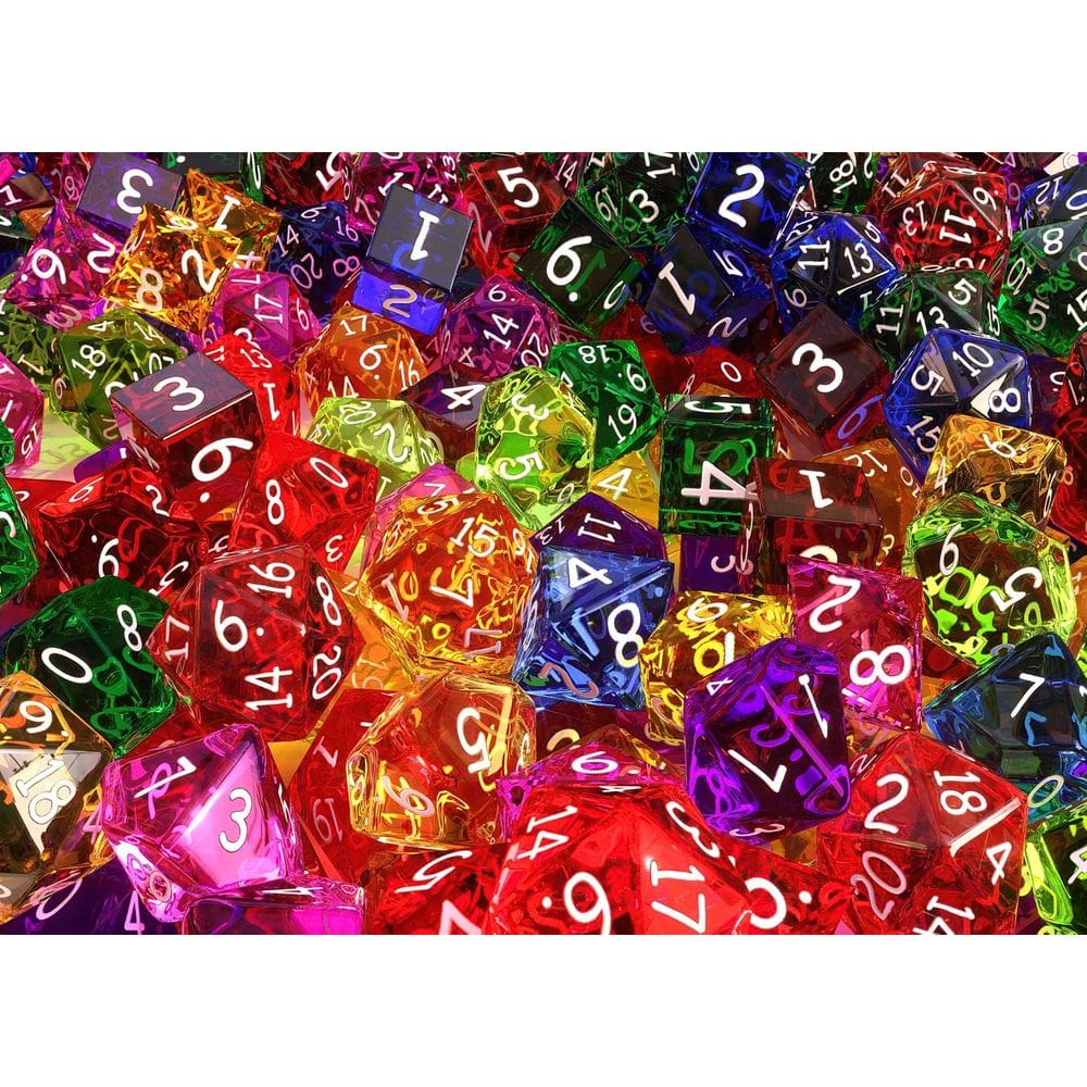 Quebra-cabeça Toynk Dice, Dice, Baby! 1000 peças para adultos