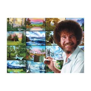 Quebra-cabeça Toynk Bob Ross These Things Live 1000 Pieces