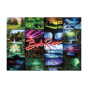 Quebra-cabeça Toynk Bob Ross Happy Painting 1000 peças