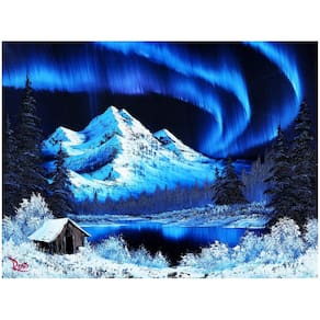Quebra-cabeça Toynk Bob Ross Northern Lights 1000 peças