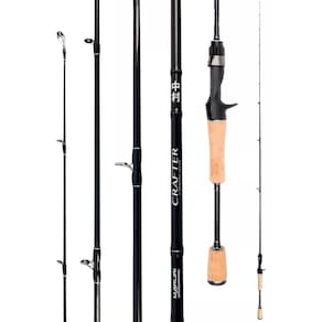 Vara Maruri Crafter C17 581M 1,73m 8-17lbs Carretilha Carbono 24T Ação Rápida