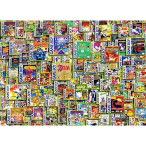 Quebra-cabeça Toynk Handheld Haven Retro Games 1000 peças