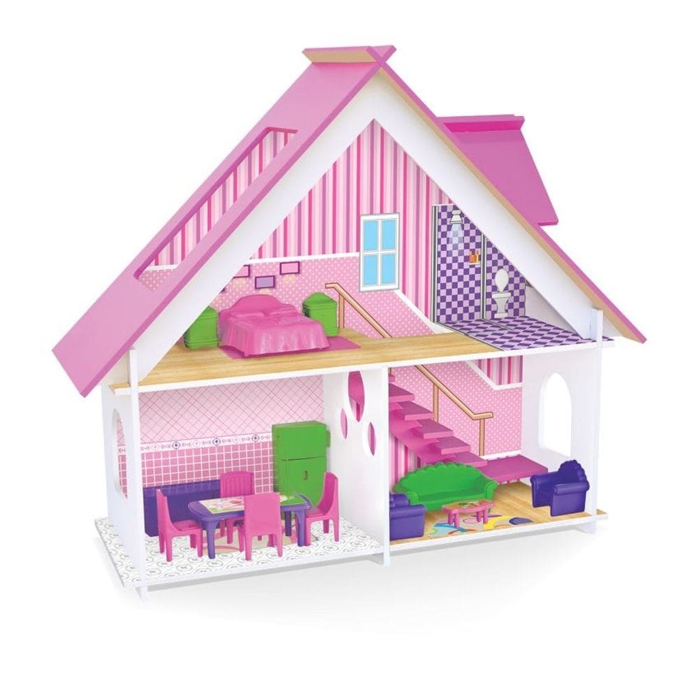 Casinha Ecológica 3 Ambientes - O Lar Doce Lar - Junges