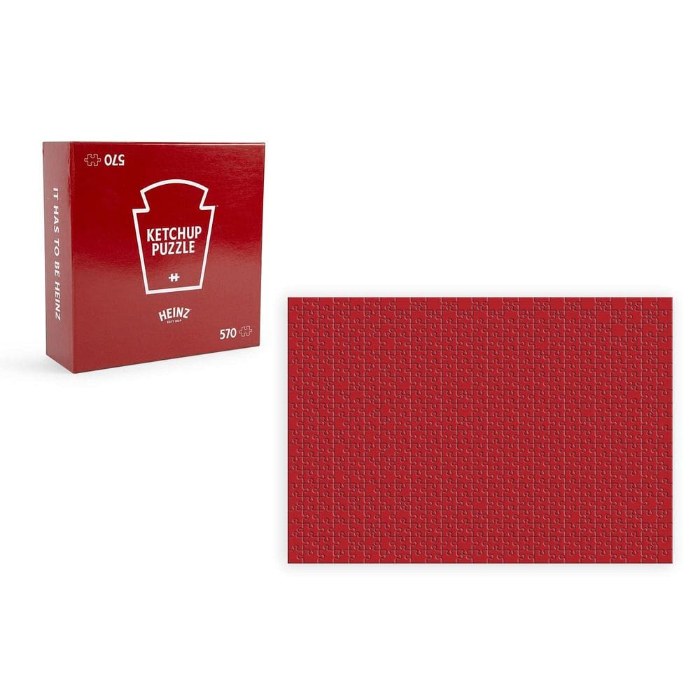 Quebra-cabeça Toynk Heinz Ketchup All-Red Tomato Food 570 unidades
