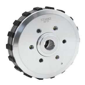 Kit Embreagem Cubo Plato Disco Moto Biz 125 05-10 Es 11-18