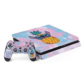 Decalque Gaming Skin Skinit PS4 Slim Disney Lilo Stitch