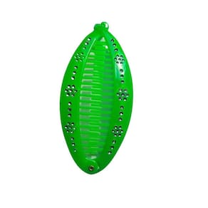 Presilha De Cabelo Verde Estilo Banana Pente Com Strass