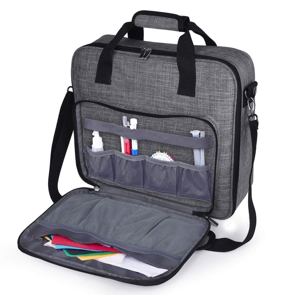 Bolsa organizadora de bordado BAGLHER Cross Stitch Large Grey