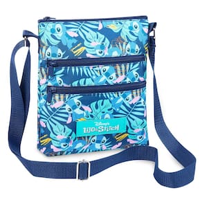 Bolsa transversal Disney Stitch para crianças, adolescentes e mulheres
