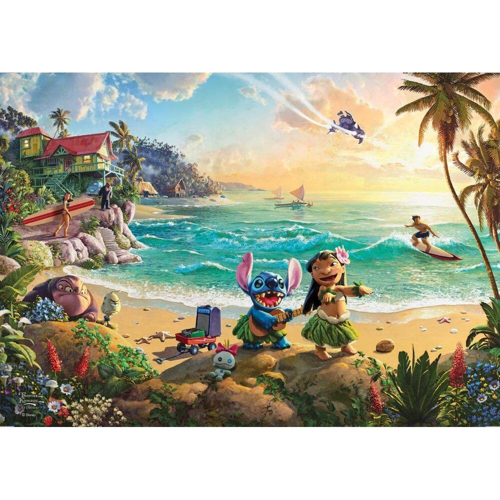 Arte de parede MIGHTYPRINT Disney Lilo and Stitch 60x43cm
