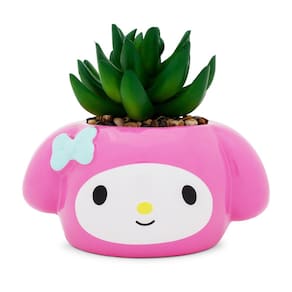 Mini plantadeira Toynk Sanrio My Melody Ceramic com artificial