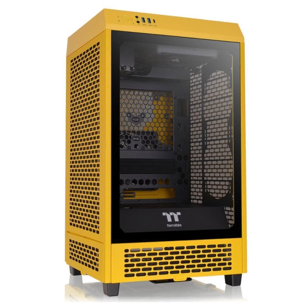 Gabinete Thermaltake The Tower 200 Bumblebee Mini Tower