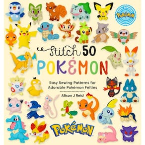 Livro David & Charles Stitch 50 Pokémon: padrões de costura fáceis