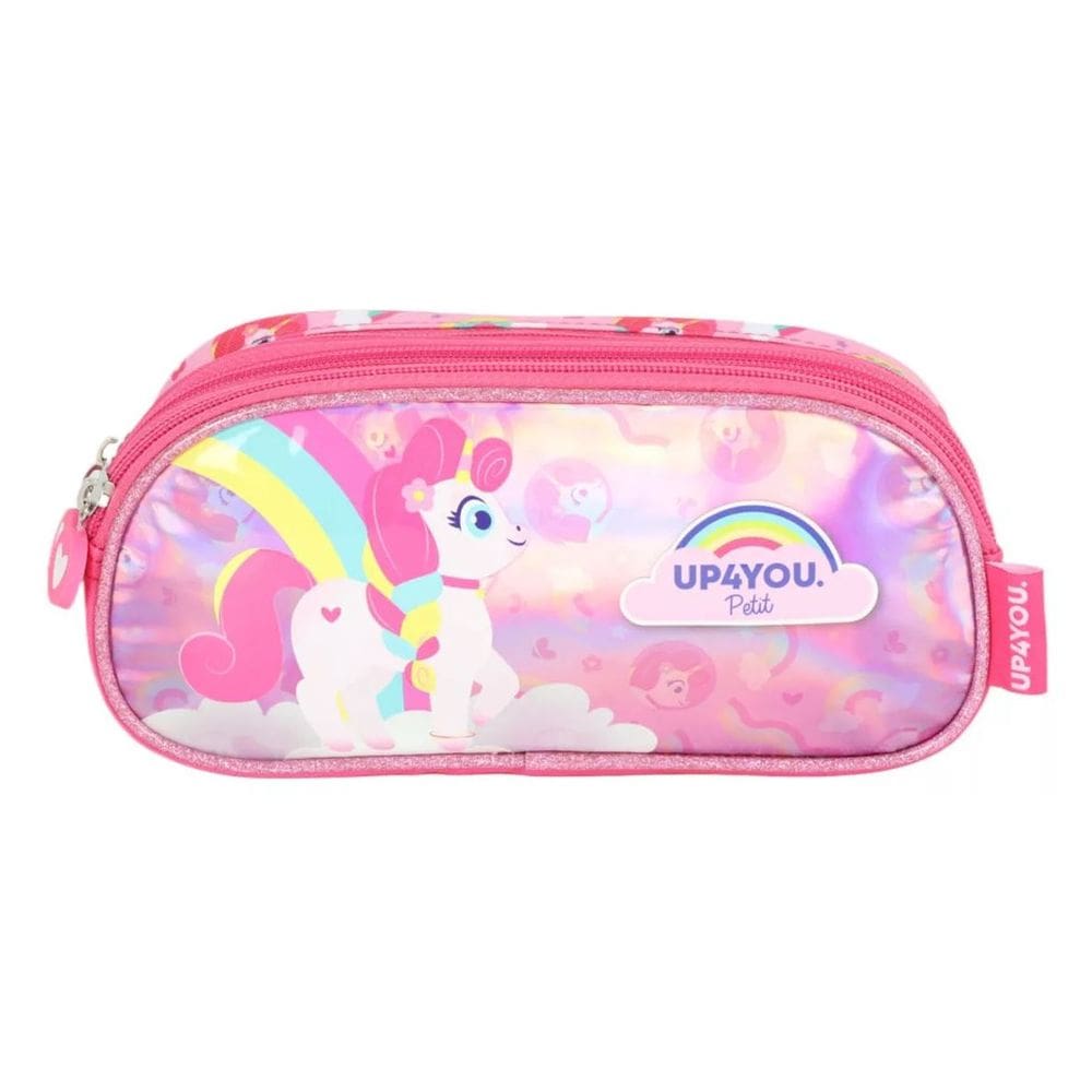 Estojo Escolar Triplo Unicornio Up4you