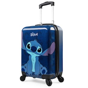 Conjunto de malas Disney Stitch Hard Shell 28L, 50L, 91L com rodas
