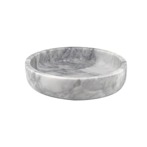 Centro de Mesa Decorativo de Mármore Branco 25cm RJC0032 BTC