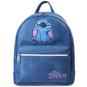 Mochila Disney Stitch para mulheres, meninas e adolescentes, azul
