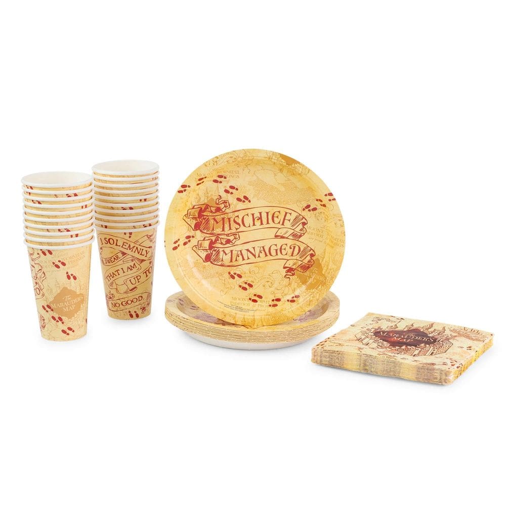 Conjunto de talheres de festa Silver Buffalo Harry Potter 60 unidades