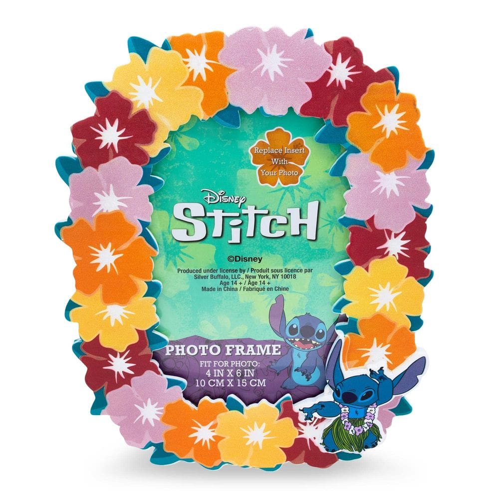 Moldura para fotos Silver Buffalo Disney Lilo and Stitch 4x6