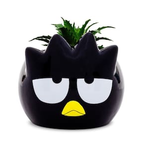Mini plantadeira Sanrio Badtz-Maru Cerâmica com Suculenta Artificial