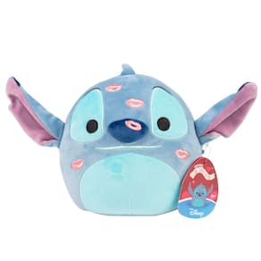 Brinquedo de pelúcia Squishmallows Stitch 20 cm, Páscoa oficial da Disney