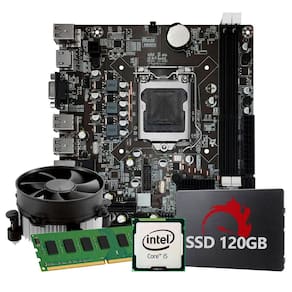 Kit Upgrade Intel Core I5 2 Geração, 4Gb Ram, Ssd 120Gb,