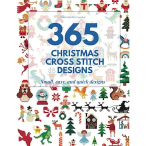 Book 365 Christmas Cross Stitch Designs Pequenos, Fáceis e Rápidos