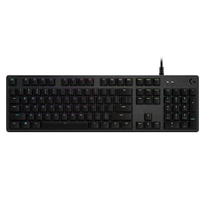 Teclado Mecânico Gamer Logitech G512 Carbon - G HUB - RGB - Switch GX Brown - ABNT2 - 920-009400