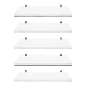 Jogo 5 Prateleiras Decorativas Infantil Porta Livros Mdf