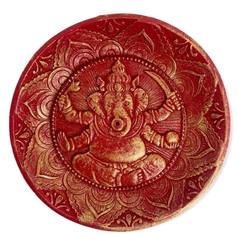 Incensário Buda Ganesha Kuanyn Resina - Escolha O Modelo