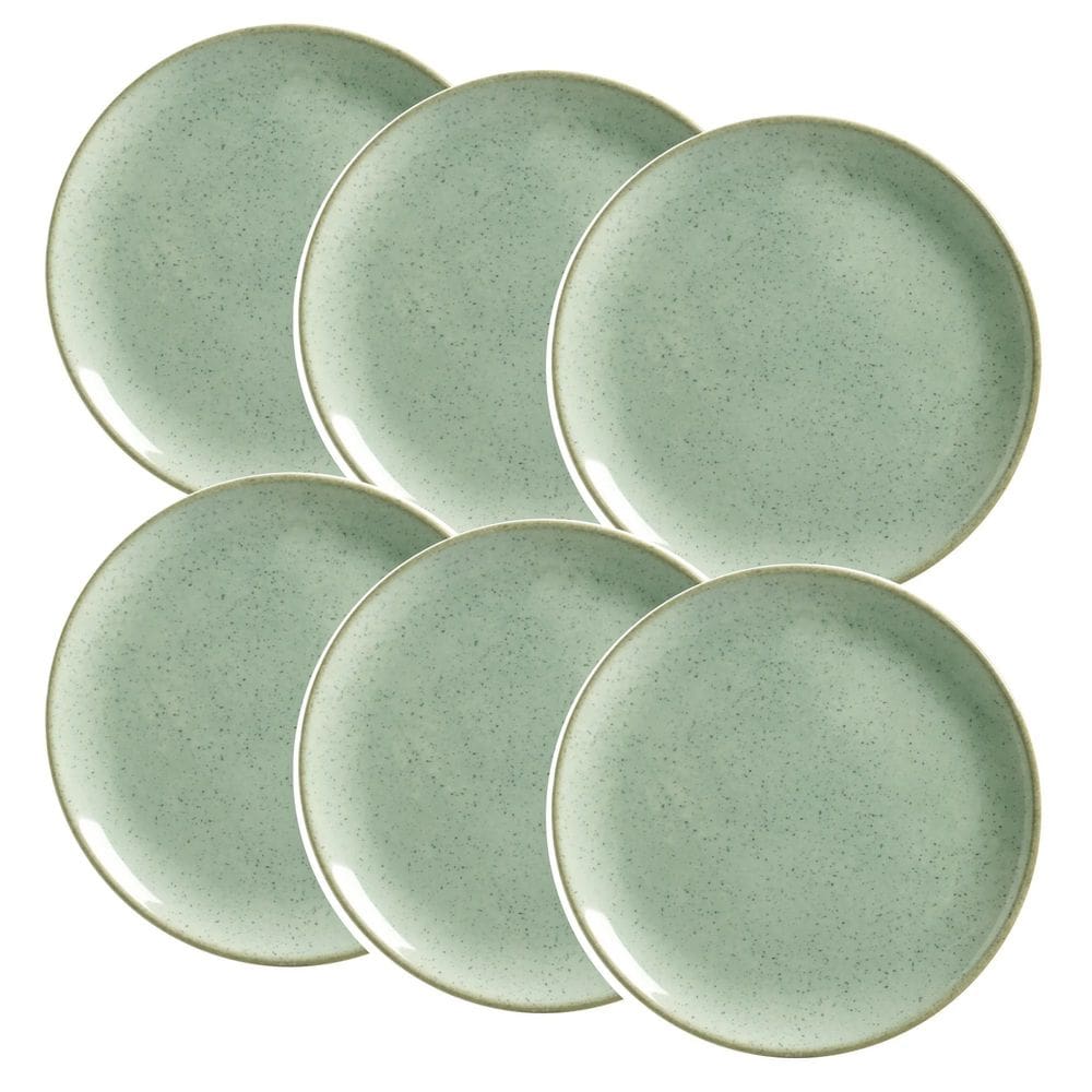 Conjunto de 6 Pratos Raso de Cerâmica Coup Provance  29cm - Alleanza