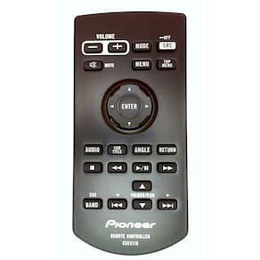 Controle remoto Pioneer CXE5116 para sistema de áudio automotivo