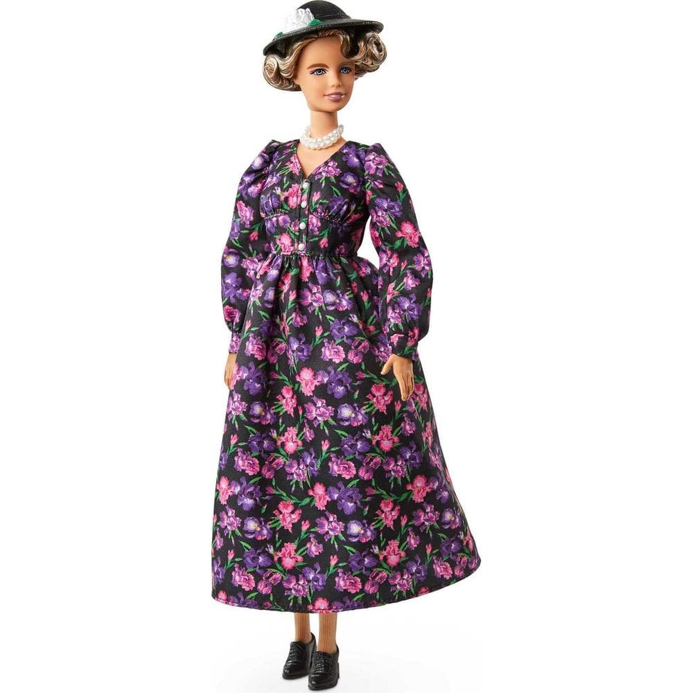 Boneca Barbie Inspiring Women Eleanor Roosevelt com acesso.