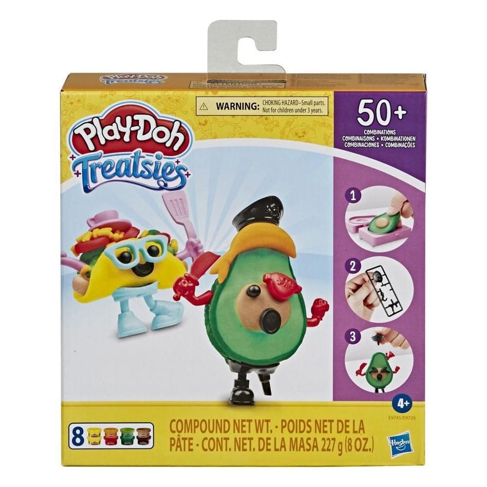 Conjunto De Massa Play-Doh - Treatsies Hasbro
